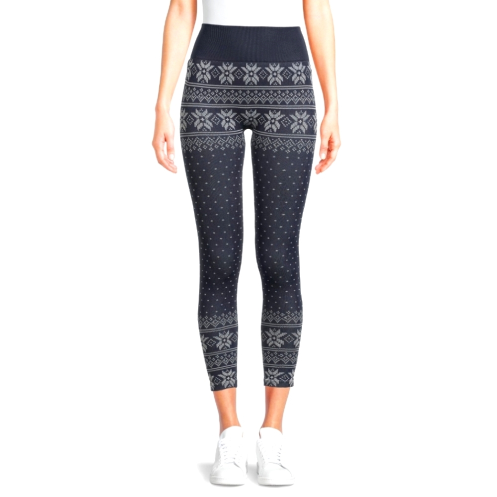 💚 5/$15 M or L dark navy women's seamless leggings